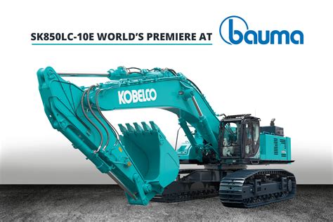 SK850LC 10E Kobelco To Launch Its Largest Excavator In Europe