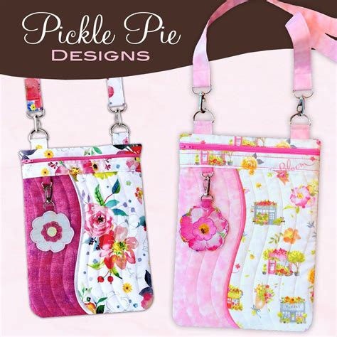 In The Hoop Machine Embroidery Design Charming Crossbody Bag Machine