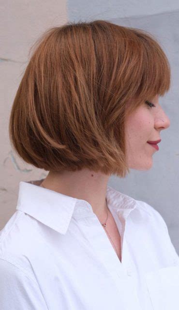 Sassy Short Hairstyles For Modern Elegance Sassy Bob With Fringe