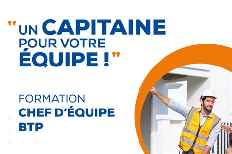 Chef déquipe BTP Institut de Formation et de Recherche du Bâtiment