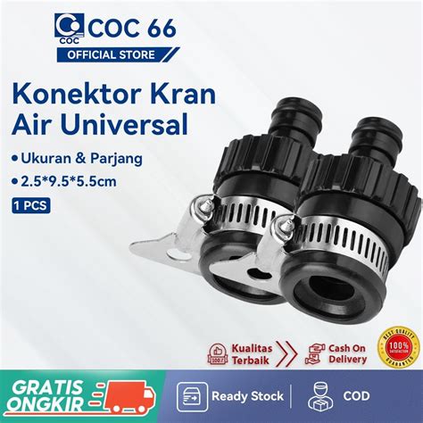 Jual Konektor Kran Air Universal Sambungan Keran Ke Selang Air Tap