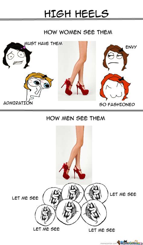 Man In High Heels Meme Captions Cute Viral