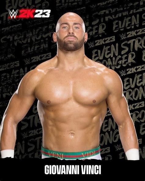 Giovanni Vinci Wwe 2k23 Roster