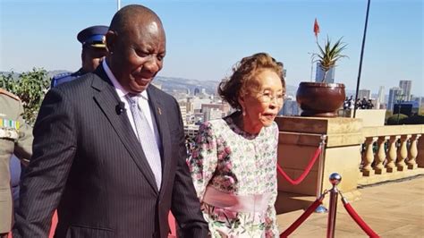 Presidential Inauguration Tshepo Motsepe Join Her Husband Cyril