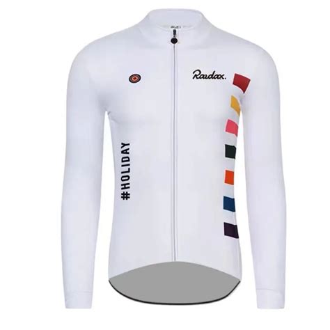 Raudax White Cycling Jersey MTB Team Shirt Men S And Women S Cycling