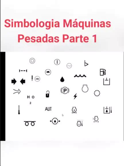 Simbologia M Quinas Pesadas Parte