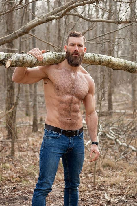 Hairy Men Lumbersexual Ginger Men Le Male Awesome Beards Bear Men