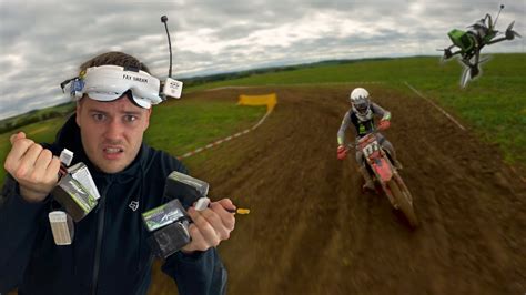 Akku Chaos Mit FPV DROHNE Bei Motocross Event Stoppelcross 2023