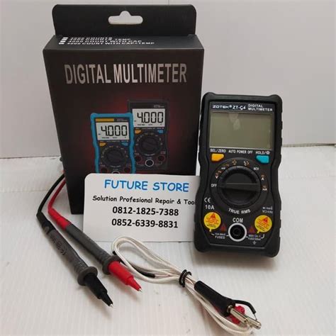 Jual Zotek ZT C4 Avometer Digital Multitester Digital Original AC DC