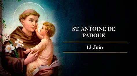 Aujourd Hui Juin Nous C L Brons Saint Antoine De Padoue