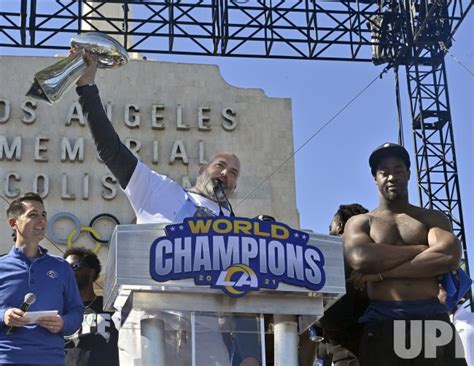 Photo Rams Celebrate Super Bowl Lvi Win With Victory Parade In Los