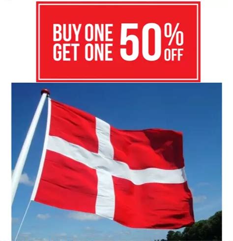 EURO 2024 Denmark Danmark Danska Danish Flag 150cm X 90cm Fast