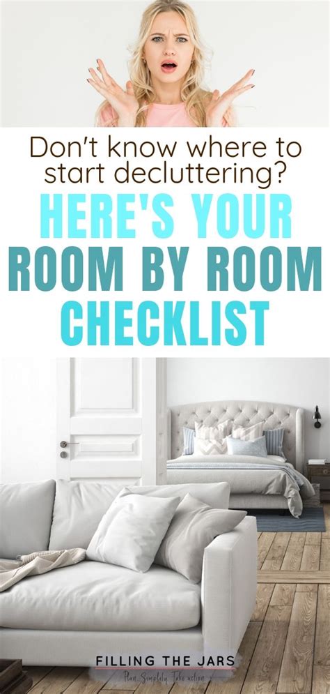 62 Things To Declutter That You Wont Miss At All Room Checklist