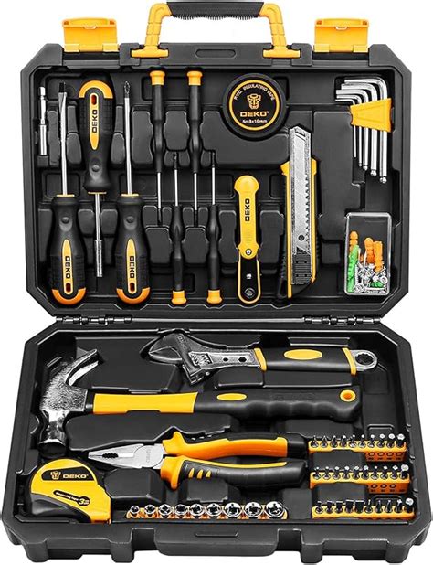 Dekopro Piece Home Repair Tool Set General Household Hand Tool Kit