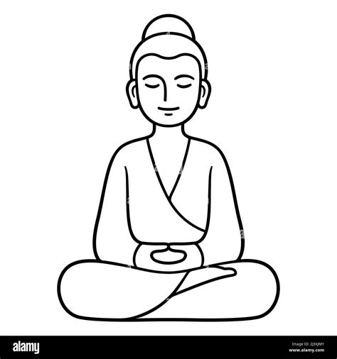 Buddha Enlightenment Art Stock Vector Images Alamy