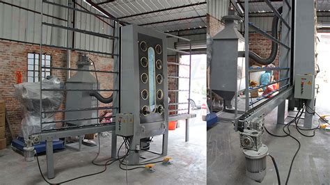 Manual Glass Sandblasting Machine Zhengyi Glass Machinery Company