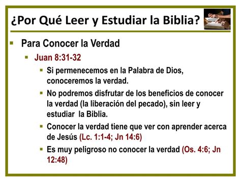 Ppt Por Qu Leer Y Estudiar La Biblia Powerpoint Presentation Free