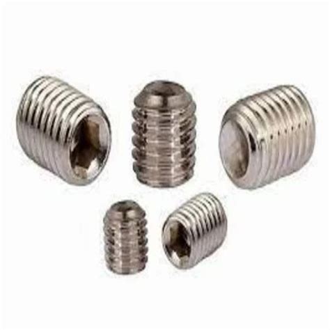 Stainless Steel Full Thread Socket Set Screw Flat Point At Rs Piece