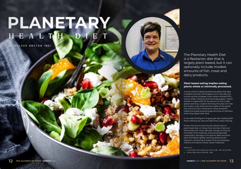 The Planetary Health Diet is a flexitarian diet that is largely plant ...