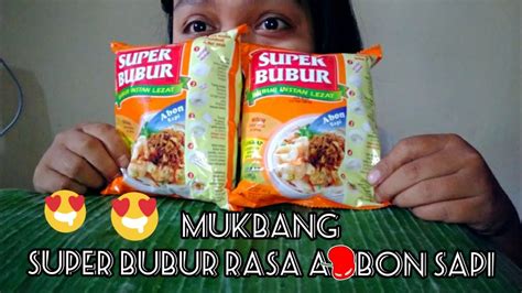 Iseng Iseng Makan Super Bubur Rasa Abon Sapi Ternyata Enak Youtube