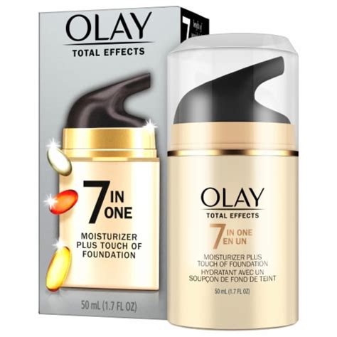 Olay Total Effects 7 In 1 Moisturizer Plus Touch Of Foundation 1 7