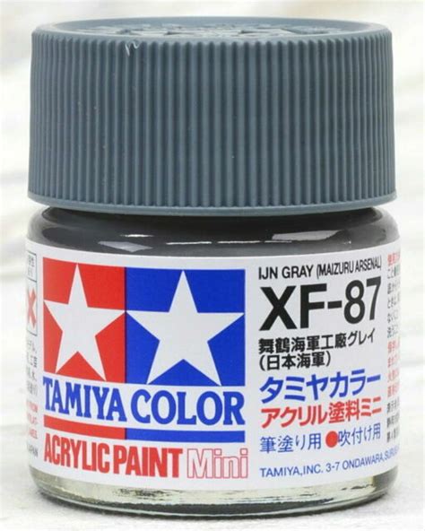 Tamiya Color Flat Acrylic Paint Mini Xf Ijn Gray Maizuru Arsenal