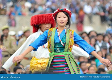 Young Villagers Artists on Festival of Ladakh Heritage Editorial Stock ...