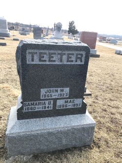 Samaria Mae Bickford Teeter 1859 1941 Mémorial Find a Grave