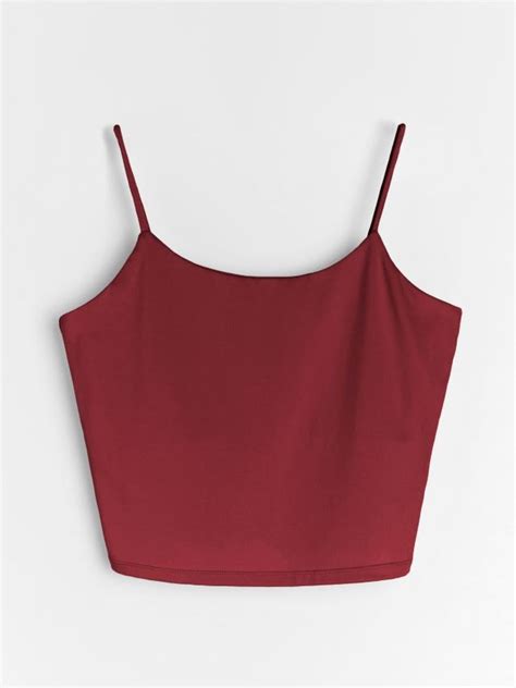 Camisole Top Farbe Kastanienbraun Sinsay Z X