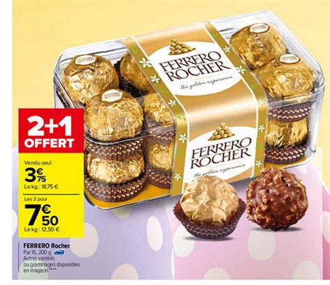 Promo Ferrero Rocher Chez Carrefour ICatalogue Fr