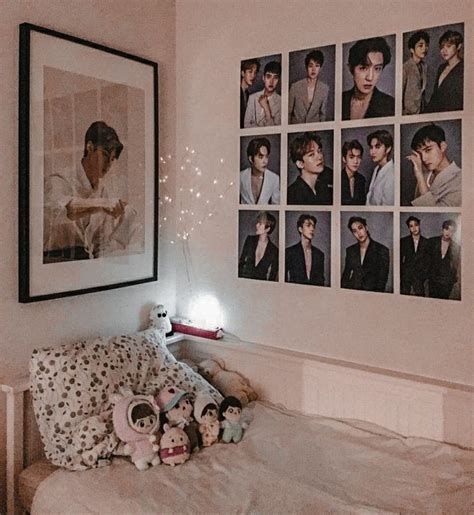 Korean Aesthetic Kpop Room Korean Style Loft Room Makeover