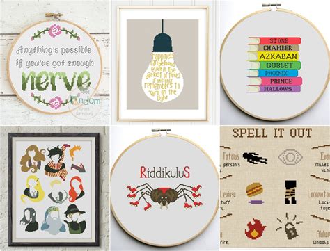 12 More Harry Potter Cross Stitch Patterns Harry Potter Week Tss