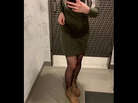 I Was So Horny That I Fucked Myself With A Dildo In The Fitting Room XVIDEOS