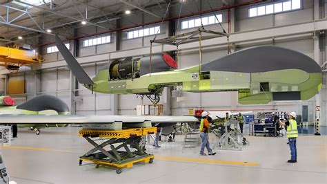 Tour Of Billion Us Factory Producing Most Feared Us Drone Production Line Youtube