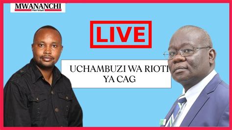 Live Chadema Ikichambua Ripoti Ya Cag Muda Huu Youtube