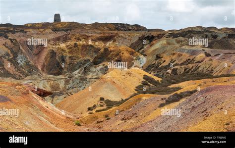 Parys Mountain Anglesey Stock Photo Alamy