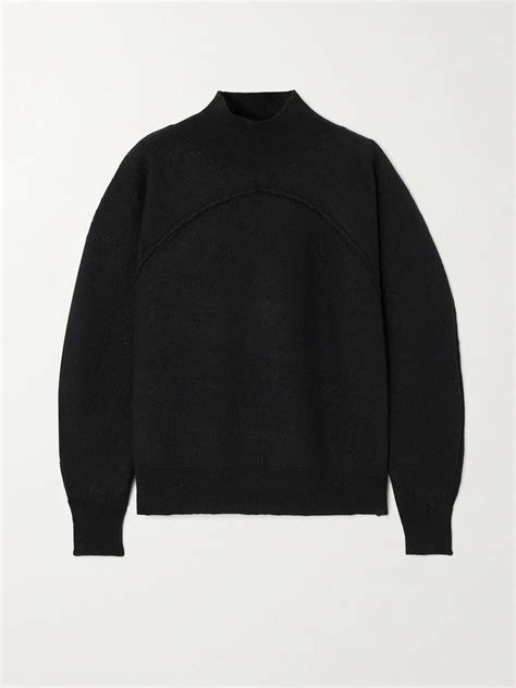 Dries Van Noten Telex Brushed Wool Turtleneck Sweater Net A Porter