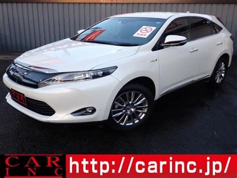 Used Toyota Harrier Hybrid Premium Advanced Package For Sale Search