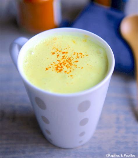 Golden Latte Golden Milk Ou Lait Dor Au Curcuma