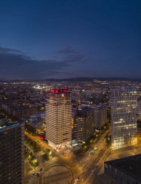 Tour De Logements Barcelone Espagne Studio Odile Decq Architecte