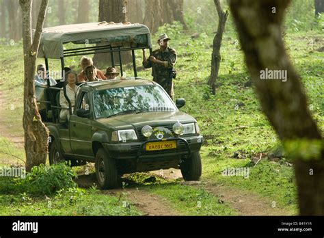 Wildlife Tourism In India Stock Photo Alamy