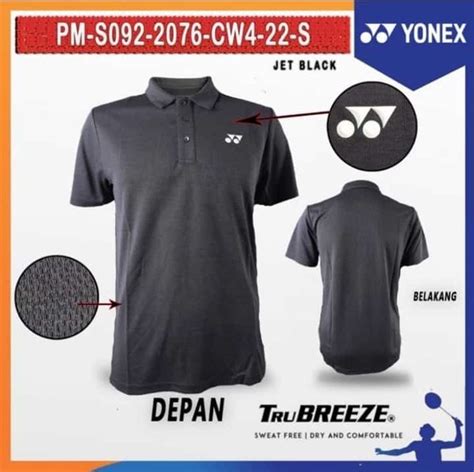 Jual Baju Badminton Yonex Pm S Cw S Baju Olahraga Di