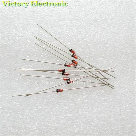 100pcslot 1n60p 1n60 Schottky Diode 45v Germanium Diodetv Fm Radio