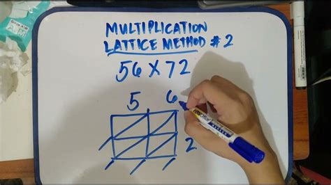 Multiplication Using Lattice Method 2 Digit Multiply By 2 Digit Number