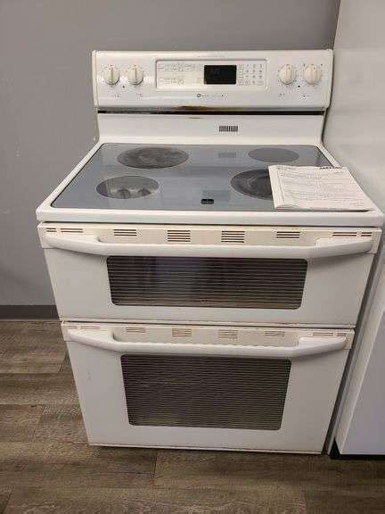 Maytag Electric Stove Glass Top Schmid Auction