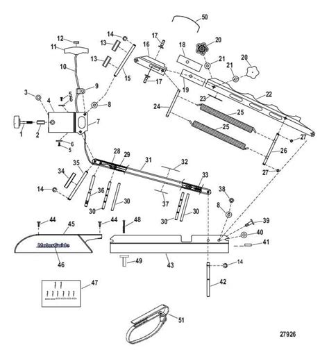 Exploring The Motorguide Gator Mount Parts Diagram