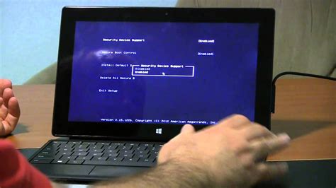 Surface Pro How To Enter BIOS Or UEFI YouTube