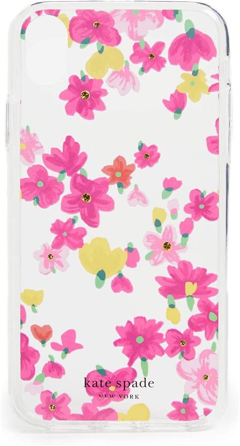 Kate Spade New York Jeweled Marker Floral Xr Iphone Case Clear Multi Iphone Xr