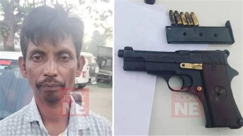 Assam Police Arrest Notorious Miscreant Seize Weapons In Sapatgram Raid Assam Police Arrest