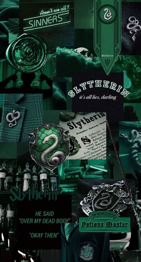 Pin by ძᥲrk ᥲg᥆ᥒᥡ on 𝒮𝓁𝓎𝓉𝒽𝑒𝓇𝒾𝓃 Harry potter wallpaper Slytherin